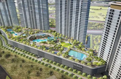 Apartment - 2 Bedrooms - 2 Bathrooms for sale in 310 Riverside Crescent - Sobha Hartland II - Bukadra - Dubai