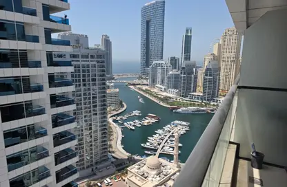 شقة - غرفة نوم - 1 حمام للايجار في برج إسكان - دبي مارينا - دبي
