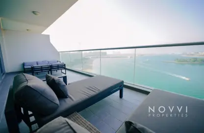 Apartment - 1 Bedroom - 2 Bathrooms for rent in Azure Residences - Palm Jumeirah - Dubai