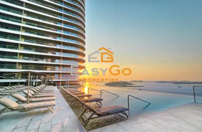 Apartment - 1 Bedroom - 1 Bathroom for rent in Grand Bleu Tower 2 - EMAAR Beachfront - Dubai Harbour - Dubai