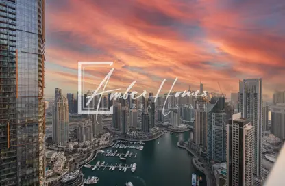 Apartment - 3 Bedrooms - 3 Bathrooms for sale in Damac Heights - Dubai Marina - Dubai