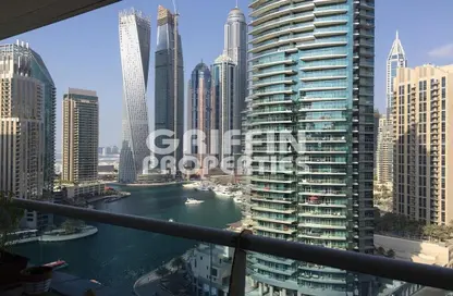 Apartment - 1 Bedroom - 2 Bathrooms for rent in Marina Diamond 4 - Marina Diamonds - Dubai Marina - Dubai