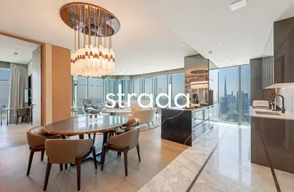 Apartment - 2 Bedrooms - 2 Bathrooms for rent in One Za'abeel Tower - Zabeel 1 - Zabeel - Dubai
