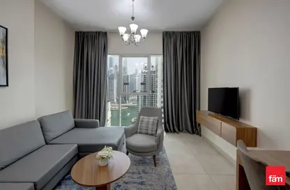 Apartment - 1 Bedroom - 1 Bathroom for rent in Safeer Tower - Dubai Marina - Dubai