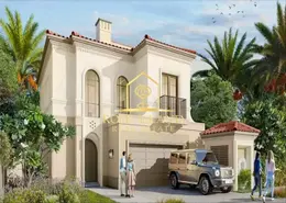 Outdoor House image for: Townhouse - 2 Bedrooms - 3 Bathrooms for sale in Bloom Living - Zayed City (Khalifa City C) - Khalifa City - Abu Dhabi, Image 1