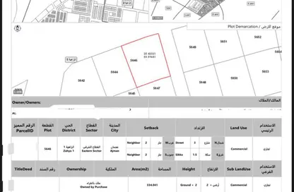 Land - Studio for sale in Al Zaheya Gardens - Al Zahya - Ajman