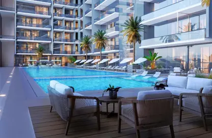 Apartment - Studio - 1 Bathroom for rent in Binghatti Azure - Jumeirah Village Circle - Dubai