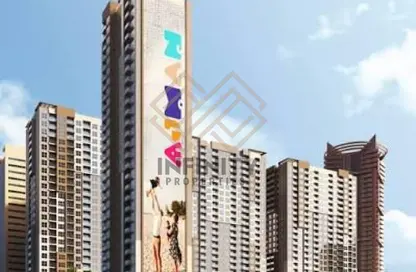 Apartment - 1 Bedroom - 2 Bathrooms for sale in Ajman One - Phase 2 - Ajman Downtown - Ajman