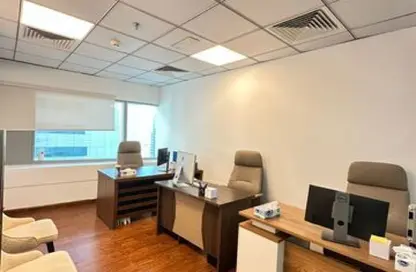 Business Centre - Studio - 2 Bathrooms for rent in Iris Bay - Business Bay - Dubai