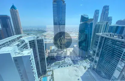 مكتب - استوديو للايجار في برج بارك لين - الخليج التجاري - دبي
