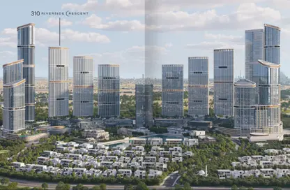 Apartment - 1 Bedroom - 1 Bathroom for sale in 310 Riverside Crescent - Sobha Hartland II - Bukadra - Dubai