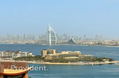 شقة - 1 حمام للايجار في برج النخيل - نخلة جميرا - دبي