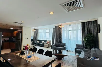 Apartment - 2 Bedrooms - 3 Bathrooms for rent in Ajman Corniche Residences - Ajman Corniche Road - Ajman