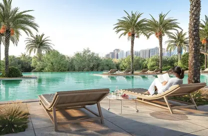 Pool image for: Apartment - 1 Bedroom - 2 Bathrooms for sale in Terrazzo Residences - Jumeirah Village Circle - Dubai, Image 1