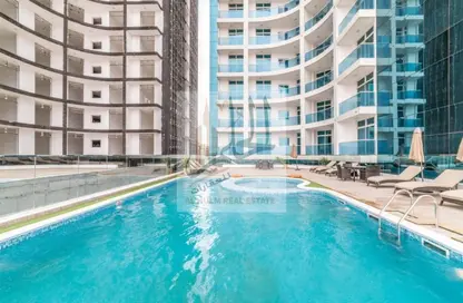 Apartment - 1 Bedroom - 2 Bathrooms for rent in Oasis Tower - Al Rashidiya 1 - Al Rashidiya - Ajman
