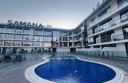 Apartment - Studio - 1 Bathroom for rent in Samana Golf Avenue - Dubai Studio City - Dubai