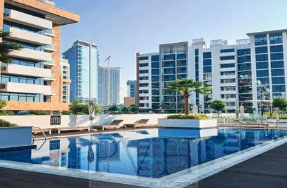 Apartment - Studio - 1 Bathroom for rent in Azizi Riviera 43 - AZIZI Riviera - Meydan One - Meydan - Dubai