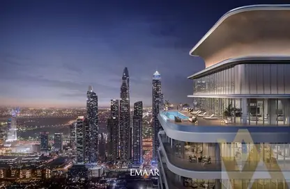 Apartment - 2 Bedrooms - 2 Bathrooms for sale in Seapoint - EMAAR Beachfront - Dubai Harbour - Dubai