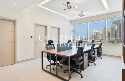 Office Space - Studio - 1 Bathroom for rent in Fortune Executive - JLT Cluster T - Jumeirah Lake Towers - Dubai