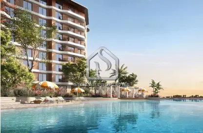 Pool image for: Apartment - 1 Bedroom - 2 Bathrooms for sale in Gardenia Bay - Yas Island - Abu Dhabi, Image 1