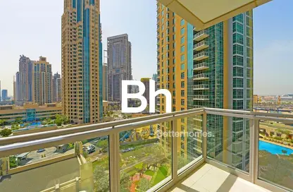 شقة - غرفة نوم - 2 حمامات للايجار في ذا ريزيدنس 3 - برج ريزيدنس - دبي وسط المدينة - دبي
