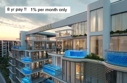 Apartment - 1 Bedroom - 2 Bathrooms for sale in Rome by Samana - Mohammed Bin Rashid City - Dubai