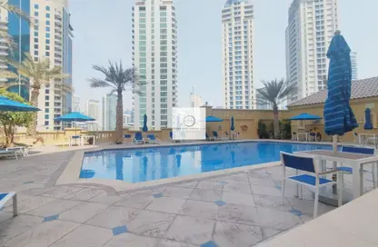 Apartment - 2 Bedrooms - 2 Bathrooms for rent in Amwaj 3 - Amwaj - Jumeirah Beach Residence - Dubai