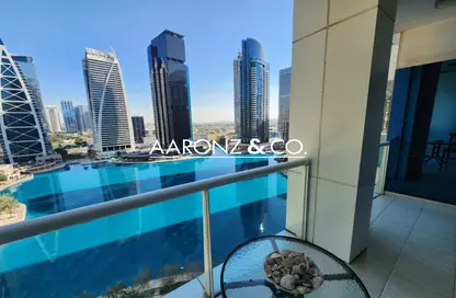 شقة - 1 حمام للايجار في ليك تيراس - (JLT) مجمع D - أبراج بحيرات الجميرا - دبي