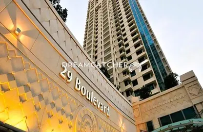 Outdoor Building image for: Apartment - 1 Bedroom - 2 Bathrooms for sale in 29 Burj Boulevard Tower 1 - 29 Burj Boulevard - Downtown Dubai - Dubai, Image 1