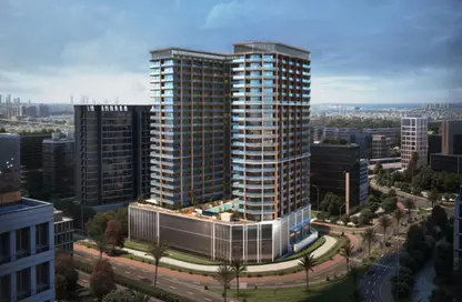 Apartment - Studio - 1 Bathroom for sale in Binghatti Ghost - Al Jaddaf - Dubai