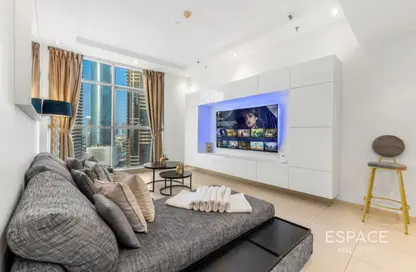Apartment - 1 Bedroom - 2 Bathrooms for sale in Skyview Tower - Dubai Marina - Dubai