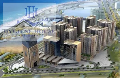 Apartment - 2 Bedrooms - 3 Bathrooms for sale in Ajman One Towers - Al Sawan - Ajman