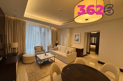 شقة - غرفة نوم - 2 حمامات للايجار في 1 فندق العنوان-سكاي فيو - أبراج العنوان سكاي فيو - دبي وسط المدينة - دبي