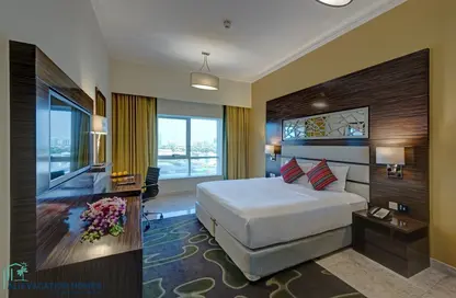 النزل و الشقق الفندقية - غرفة نوم - 1 حمام للايجار في فندق فينتدج جراند - مدينة دبي للإنتاج (اي ام بي زد) - دبي