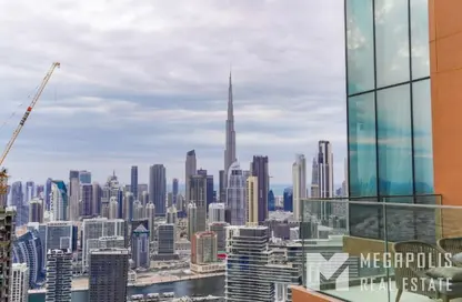 دوبلكس - غرفة نوم - 2 حمامات للبيع في فندق ومساكن إس إل إس دبي - الخليج التجاري - دبي