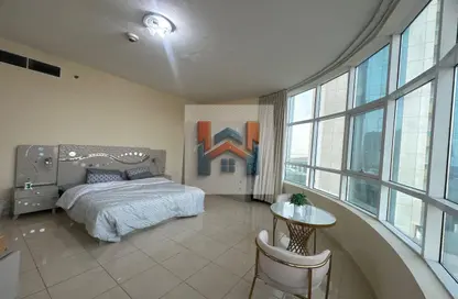 Apartment - 1 Bedroom - 2 Bathrooms for rent in Orient Tower 2 - Orient Towers - Al Bustan - Ajman