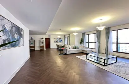 Apartment - 4 Bedrooms - 5 Bathrooms for rent in Murjan 5 - Murjan - Jumeirah Beach Residence - Dubai