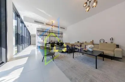 Living / Dining Room image for: Townhouse - 2 Bedrooms - 5 Bathrooms for sale in Sequoia - Masaar - Tilal City - Sharjah, Image 1