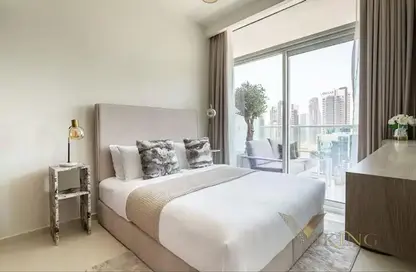 Room / Bedroom image for: Apartment - 1 Bedroom - 1 Bathroom for sale in Vera Residences - Business Bay - Dubai, Image 1