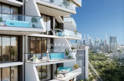 Apartment - 1 Bedroom - 1 Bathroom for sale in Binghatti Grove - Jumeirah Village Circle - Dubai