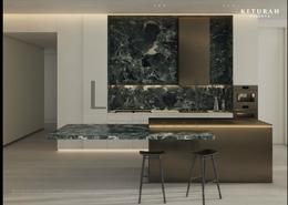 Kitchen image for: Apartment - 3 bedrooms - 3 bathrooms for sale in Keturah Resort - Al Jaddaf - Dubai, Image 1