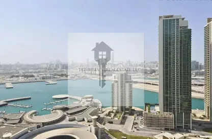 شقة - غرفة نوم - 2 حمامات للايجار في برج راس الخيمة - مارينا سكوير - جزيرة الريم - أبوظبي