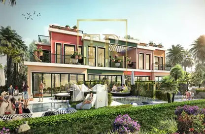 Villa - 3 Bedrooms - 4 Bathrooms for sale in Portofino - Damac Lagoons - Dubai