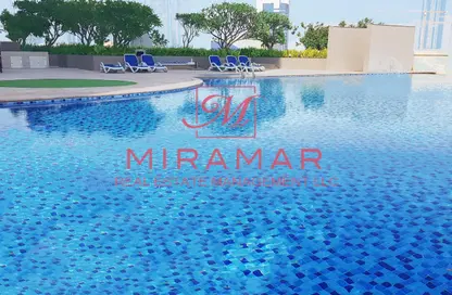Pool image for: Apartment - 1 Bedroom - 2 Bathrooms for sale in Al Maha Tower - Marina Square - Al Reem Island - Abu Dhabi, Image 1