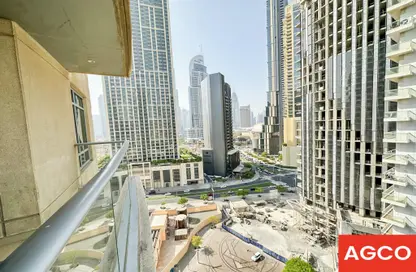 Apartment - 1 Bedroom - 2 Bathrooms for rent in Burj Views C - Burj Views - Downtown Dubai - Dubai