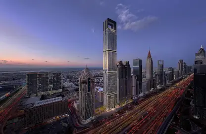 شقة - غرفة نوم - 1 حمام للبيع في برج ترامب - شارع الشيخ زايد - دبي