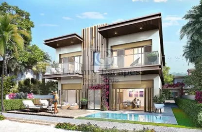 Townhouse - 4 Bedrooms - 4 Bathrooms for sale in Nice - Damac Lagoons - Dubai