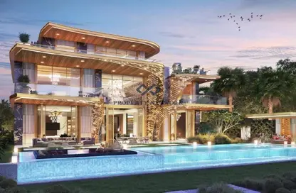 Outdoor House image for: Villa - 7 Bedrooms - 7 Bathrooms for sale in Damac Gems Estates - DAMAC Hills - Dubai, Image 1