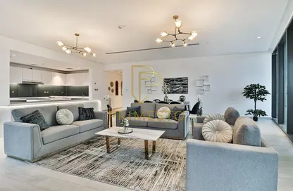 Apartment - 3 Bedrooms - 5 Bathrooms for rent in Water Front Tower B - Waterfront Residential Towers - Tourist Club Area - Abu Dhabi