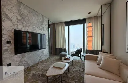 Apartment - 1 Bedroom - 2 Bathrooms for rent in One Za'abeel Tower - Zabeel 1 - Zabeel - Dubai